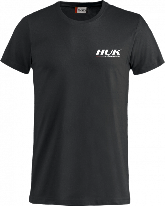 Clique - Huk Basic Bomulds T-Shirt - Sort