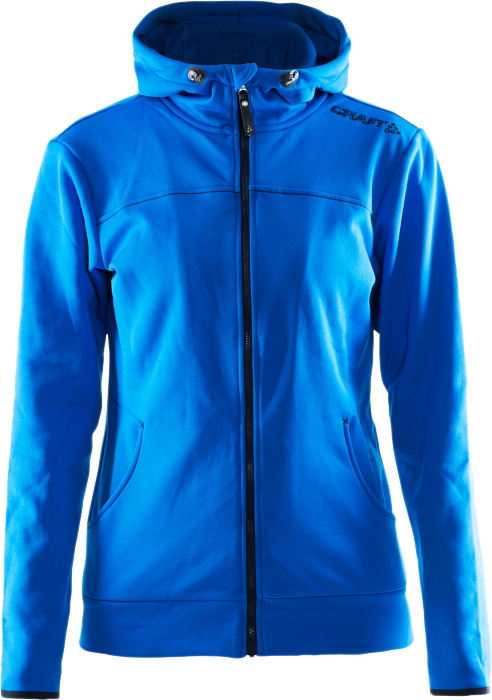 Craft - Leisure Full Zip Hood Women - Blau
