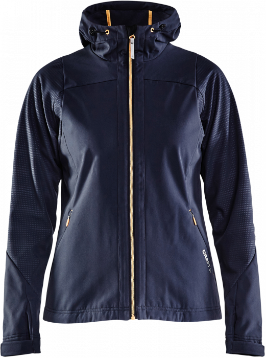 Craft - Highland Jacket Dame - Navy blå & sprint