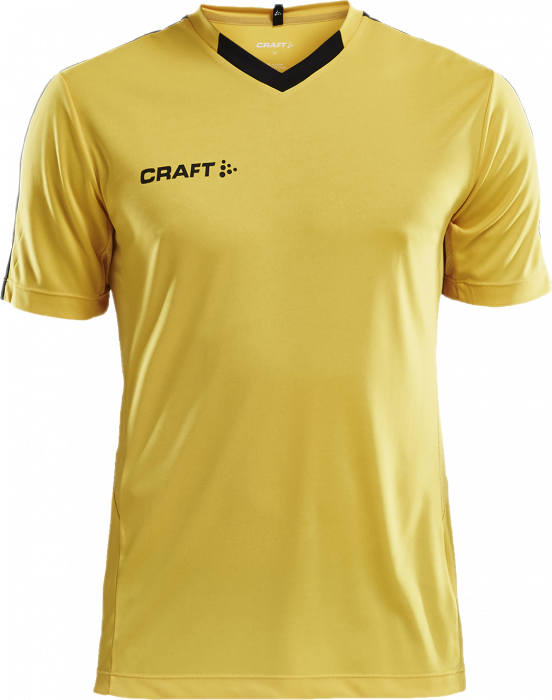 Craft - Progress Contrast Jersey - Gelb & schwarz