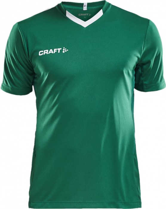 Craft - Progress Contrast Jersey Junior - Verde & bianco