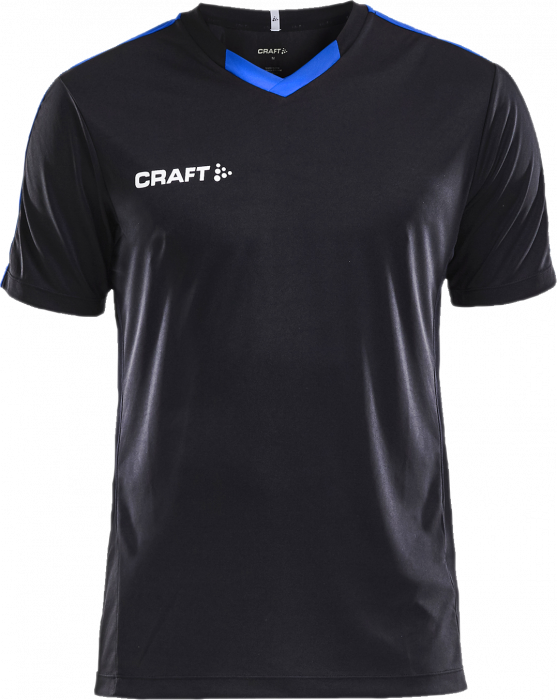 Craft - Progress Contrast Jersey Junior - Negro & azul