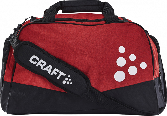 Craft - Squad Duffel Bag Large - Czerwony & czarny