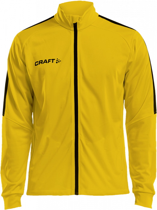 Craft - Progress Jacket Youth - Żółty & czarny