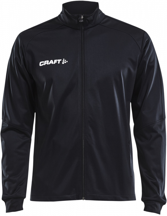 Craft - Progress Jacket Youth - Schwarz & weiß