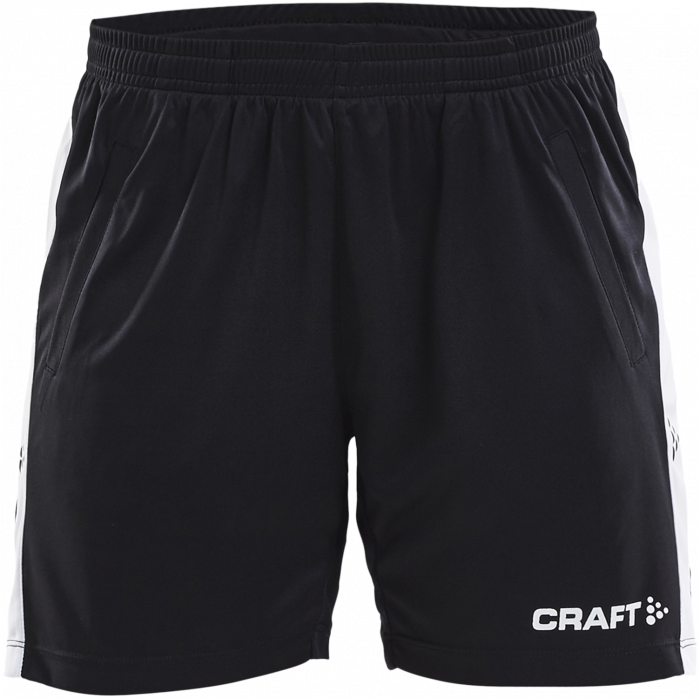 Craft - Progress Practice Shorts Woman - Zwart & wit