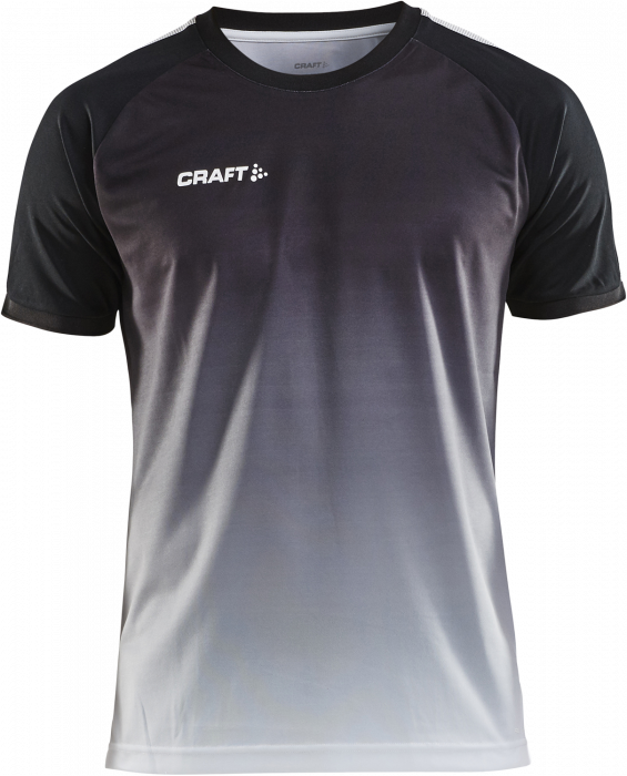 Craft - Pro Control Fade Jersey Youth - Zwart & wit
