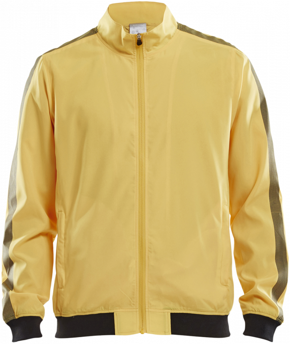 Craft - Pro Control Woven Jacket Youth - Żółty & czarny