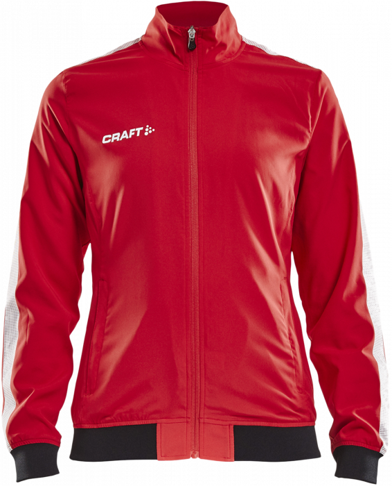 Craft - Pro Control Woven Jacket Women - Czerwony & biały