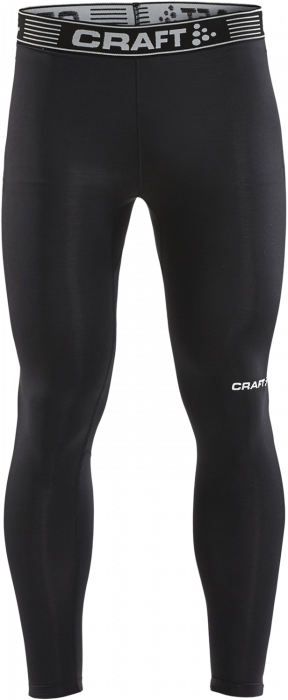 Craft - Pro Control Compression Long Tights - Negro & blanco