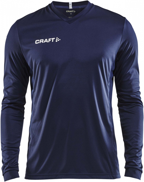 Craft - Squad Go Jersey Solid Ls - Marineblauw