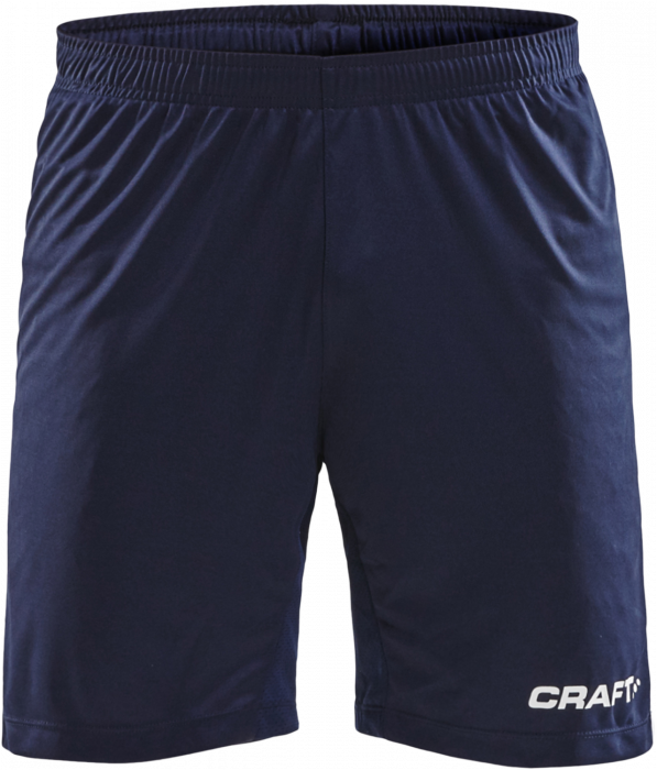 Craft - Progress Contrast Longer Shorts - Bleu marine & blanc