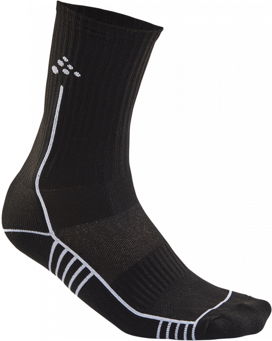 Craft - Progress Mid Sock - Preto & branco