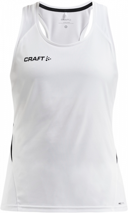 Craft - Pro Control Impact Sleeveless Top Women - Branco & preto