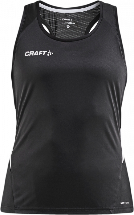 Craft - Pro Control Impact Sleeveless Top Women - Svart & vit