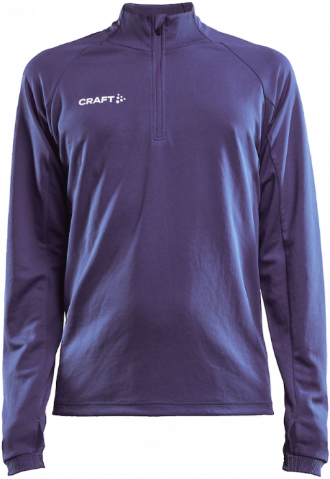 Craft - Evolve Shirt With Half Zip - True Purple