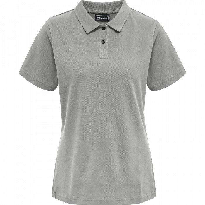 Hummel - Stretch Polo Women - Grey Melange