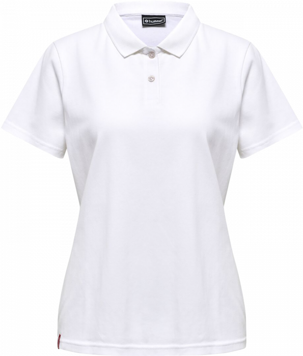 Hummel - Stretch Polo Women - Biały