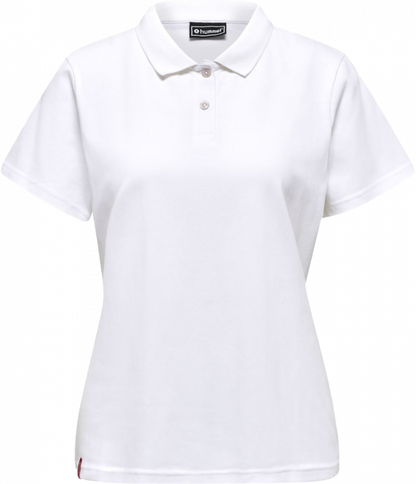 Hummel - Red Classic Polo Women - Bianco