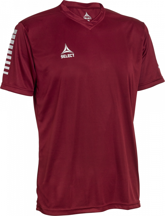 Select - Pisa Player Jersey - Dark red & weiß