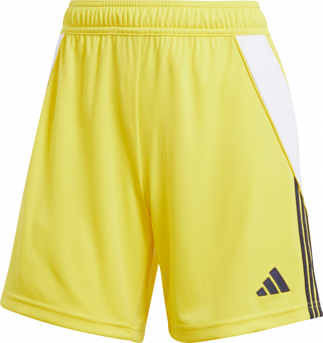 Adidas - Tiro 24 Shorts Women - Team yellow & branco