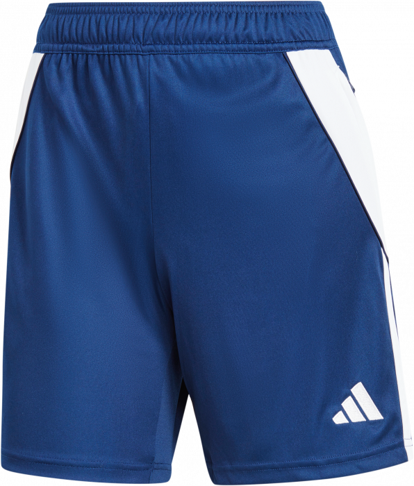 Adidas - Tiro24 Shorts W. Pockets Women - T Navy Blue & blanco