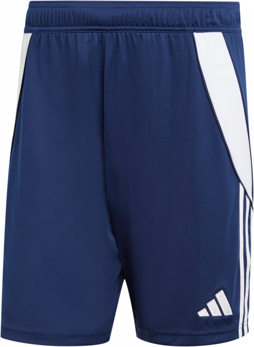 Adidas - Tiro 24 Shorts - Team Navy Blue & branco