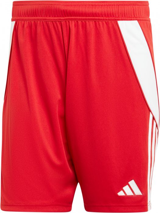 Adidas - Tiro 24 Shorts - Team Power Red & weiß