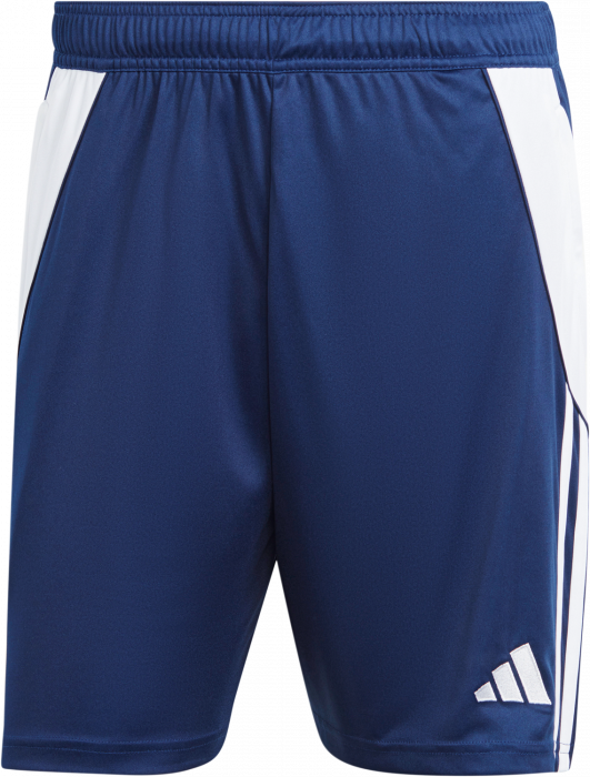 Adidas - Tiro24 Shorts Med Lommer - Team Navy Blue & hvid