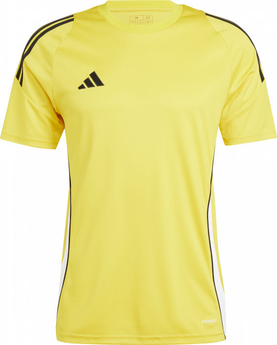 Adidas - Tiro 24 Player Jersey - Team yellow & biały