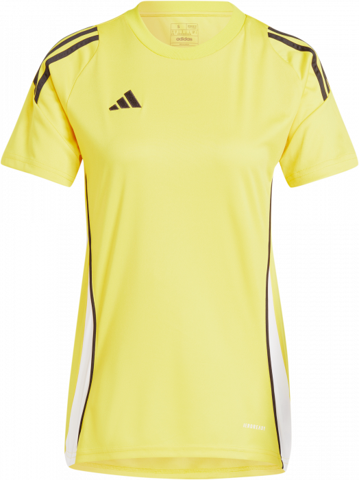 Adidas - Tiro 24 Player Jersey Women - Team yellow & vit