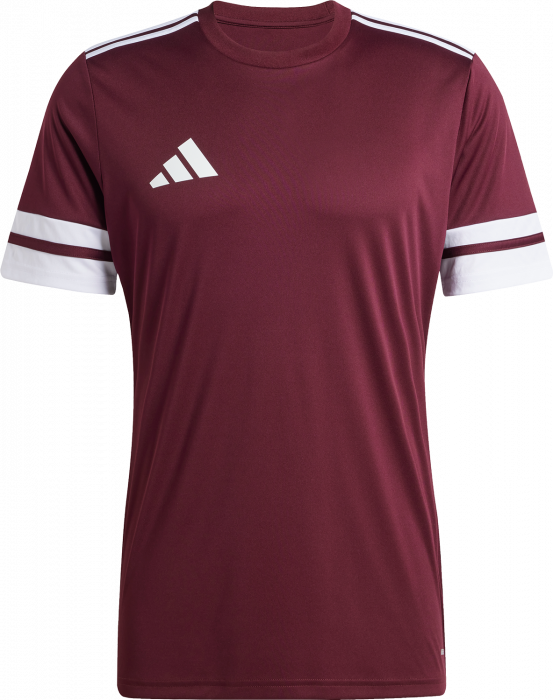 Adidas - Squadra 25 Player Jersey - Maroon & wit