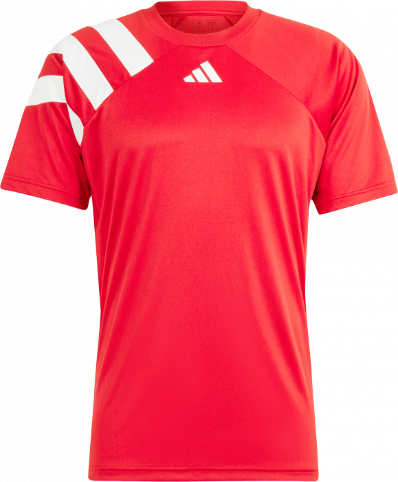 Adidas - Fortore 23 Spillertrøje - Team Power Red & hvid