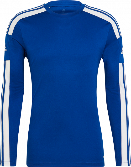 Adidas - Squadra 21 Longsleeve Jersey - Royal Blue & branco