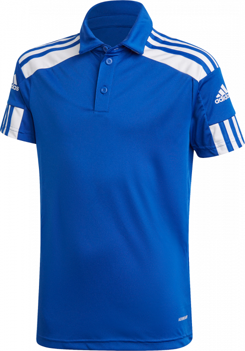 Adidas - Squadra 21 Polo - Azul real & branco