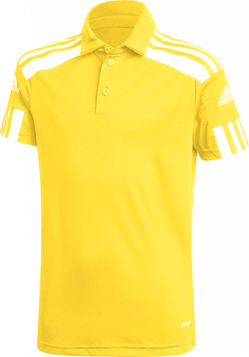Adidas - Squadra 21 Polo - Żółty & biały