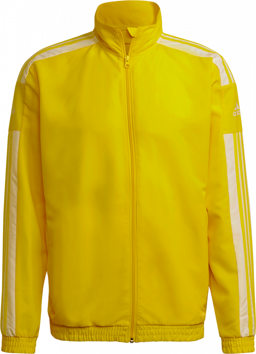 Adidas - Squadra 21 Presentation Jacket - Geel & wit