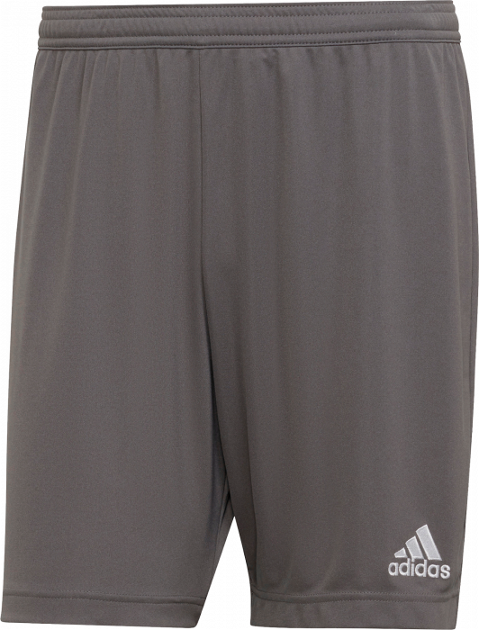 Adidas - Entrada 22 Shorts - Grey four & hvid