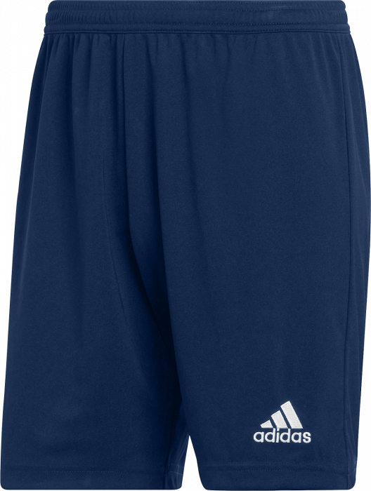 Adidas - Entrada 22 Shorts - Bleu marine & blanc