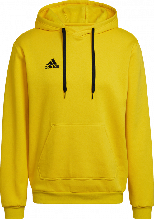 Adidas - Entrada 22 Hoodie - Team yellow & preto