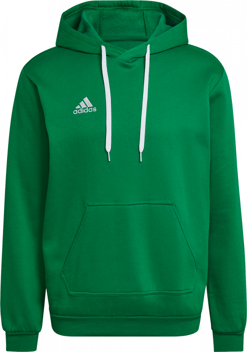 Adidas - Entrada 22 Hoodie - Team green & weiß