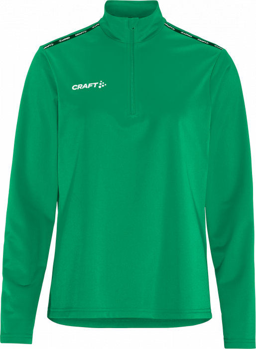 Craft - Squad Go Half Zip Training Top Women - Team Green