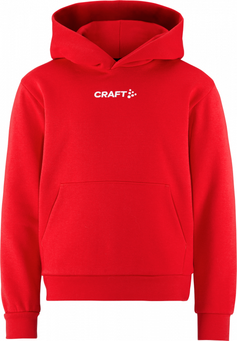 Craft - Community 2.0 Logo Hoodie Jr - Rojo