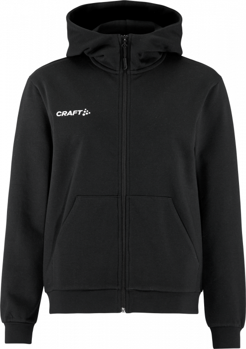 Craft - Community 2.0 Logo Fz Hoodie Women - Zwart