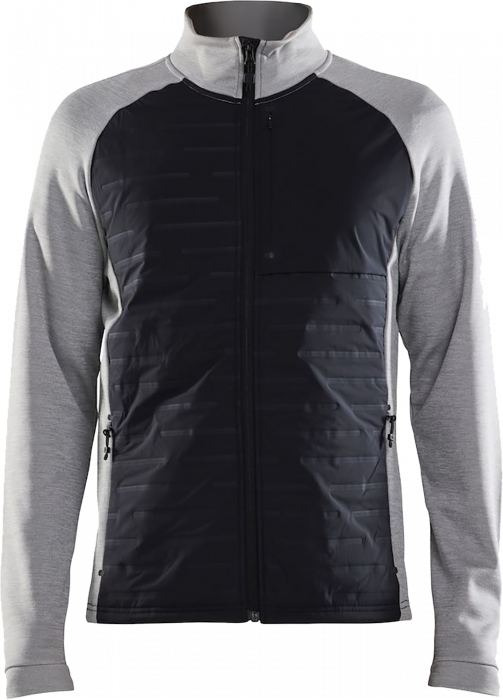 Craft - Adv Unify Hybrid Jacket Men - Grå Melange DK & nero