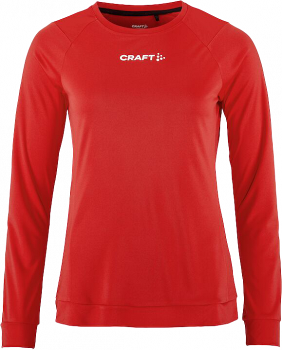 Craft - Rush 2.0 Langærmet T-Shirt Dame - Bright Red