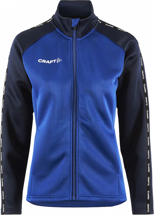 Craft - Squad 2.0 Full Zip Women - Club Cobolt & azul-marinho