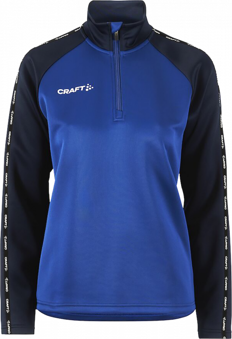 Craft - Squad 2.0 Half Zip Women - Club Cobolt & navy blue