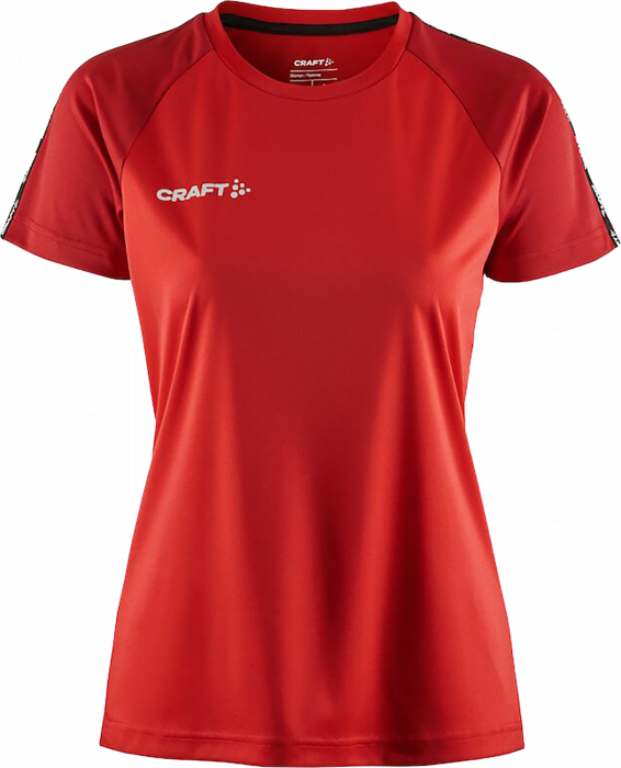 Craft - Squad 2.0 Contrast Jersey Women - Bright Red & express
