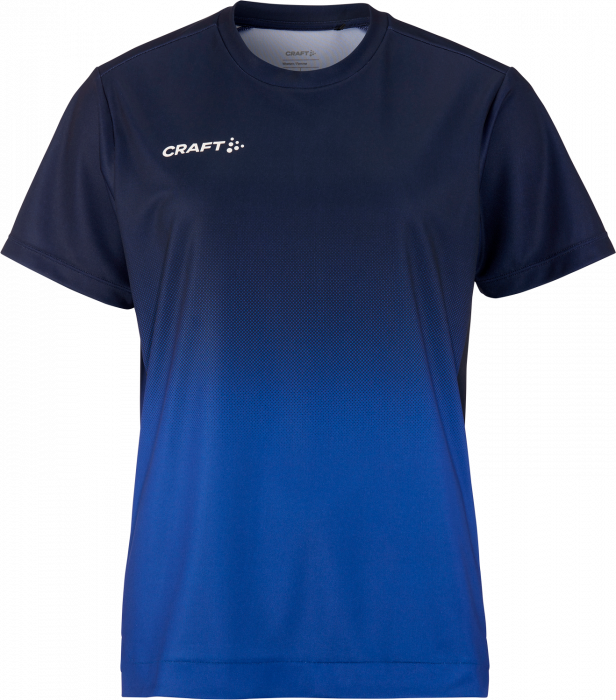 Craft - Evolve 2.0 Structured Graphic Jersey Women - Marineblau & club cobolt